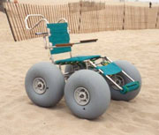 Beach wheelchair image