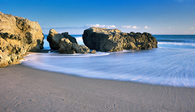 Beach rocks, photo by Doug Dolde