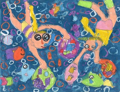 1999 Grand Prize winning pster by Jessica Li, 1st Grade