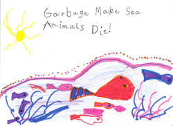 Poster Art Contest Entry from Katie Robertson,, 1st grade