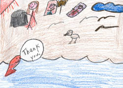 Poster Art Contest Entry from Jolene Areyan, 2nd grade