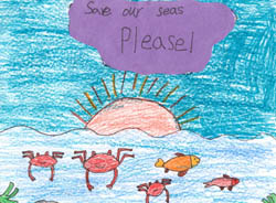 Poster Art Contest Entry from Magnolia Barrett, 3rd grade