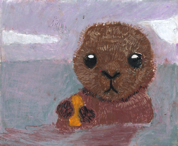 Otter Surprise, by 1st grade, Bellflower
