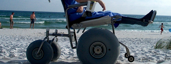 Beach Wheelchair 