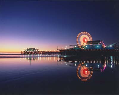 Santa Monica Pier by Tommie Tamanaha