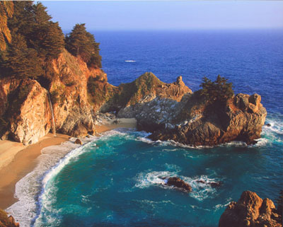 McWay Falls, Julia Pfeiffer Burns State Park, Big Sur, California, by Diane Crouse