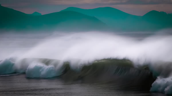 Elizabeth Haslam, Cayucos Waves, San Luis Obispo County