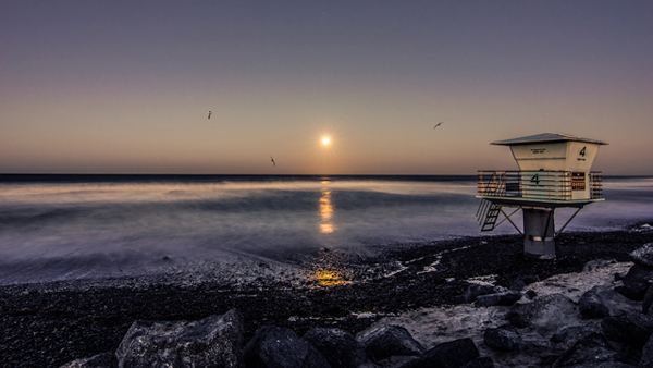 Winter Beach, Torrey Pines, San Diego, by Jeff Ries