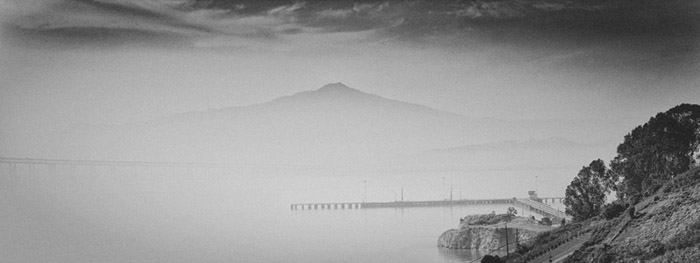 View from Point Molate, Richmond, by Lech Naumovich