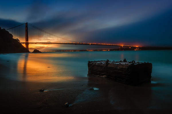 Golden Gate Bridge from Kirby Cove, by Todd Sipes