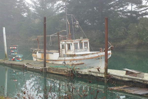 Reflections of Yesterday, King Salmon, Humboldt County, by Penny Whitehead