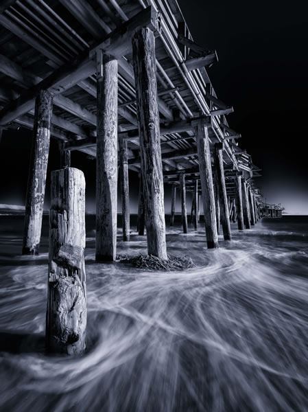 Capitola Pier, by Mark Grzan