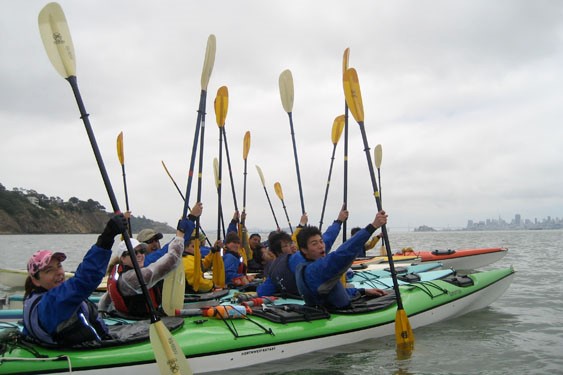 Kayaking San Francisco Bay