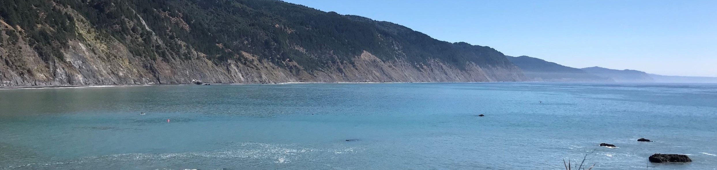 Photo of a remote beach on the Lost Coast