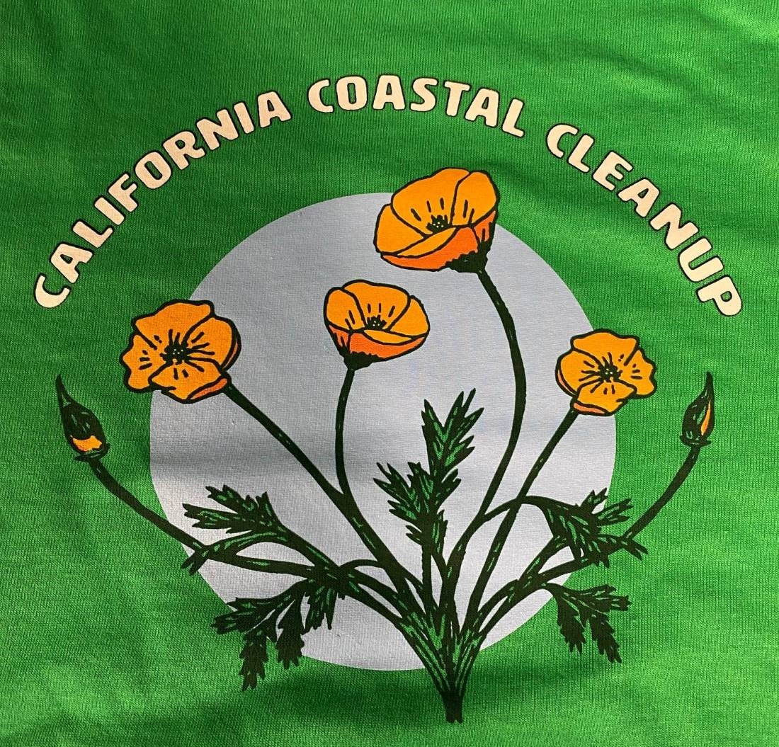 2021 Coastal Cleanup Day Shirt front