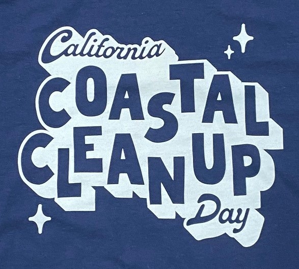 2022 Coastal Cleanup Day Shirt front detail