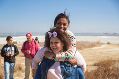 Students from June Jordan School for Equity