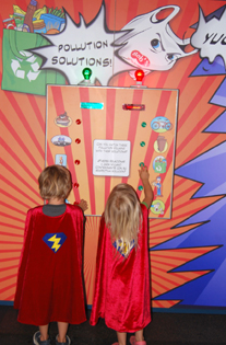 Superpowers! exhibit at Ty Warner Sea Center